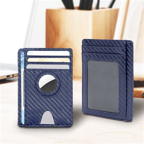 Waterborne PU Leather Airtag Card Holder DTC World