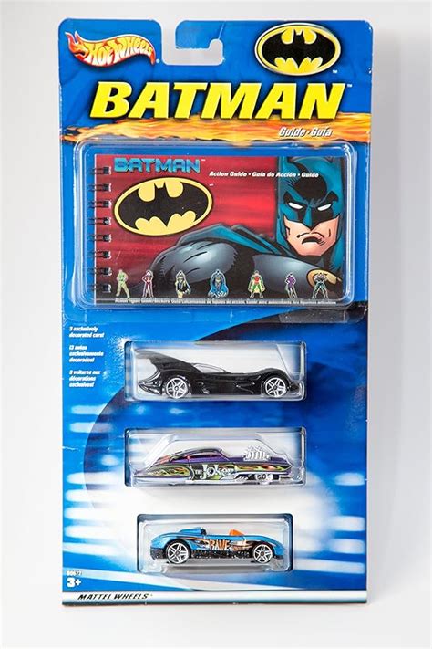 Hot Wheels Batman Pack Batmobile Joker Evil Twin Bane Mx Amazon It Giochi E Giocattoli