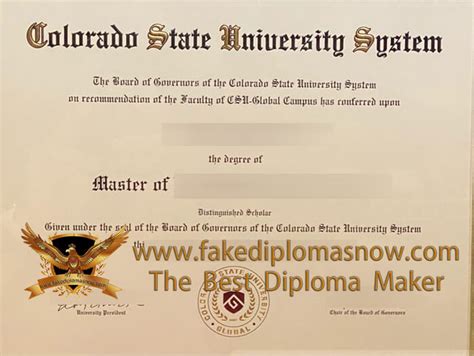 Where to order a fake CSU Global diploma? Buy diploma online