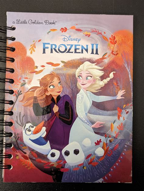 Frozen Frozen 2 Disneys Frozen Notebook Journal Little Golden