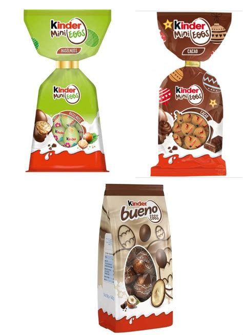 Kinder Bueno Easter Eggs Kinder Chocholote Mini Eggs Bag Cocoa And