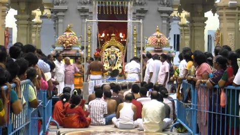 Thaipusam Silver Chariot Procession Part Youtube