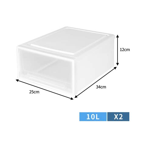 Traderight Group Plastic Storage Drawers Stackable Containers Box Ward