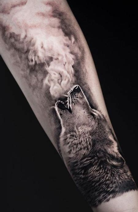 Wolf Tattoos Forearm Male