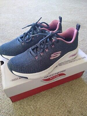 Skechers Women Arch Fit Glee For All Nvpk Worn Once Size Ebay