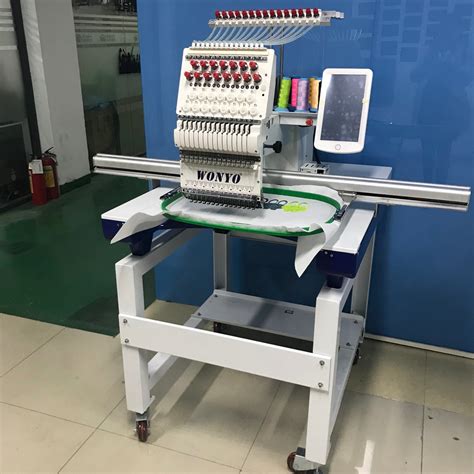 Wonyo Cheap Single Head Computerized Monogram Embroidery Machine