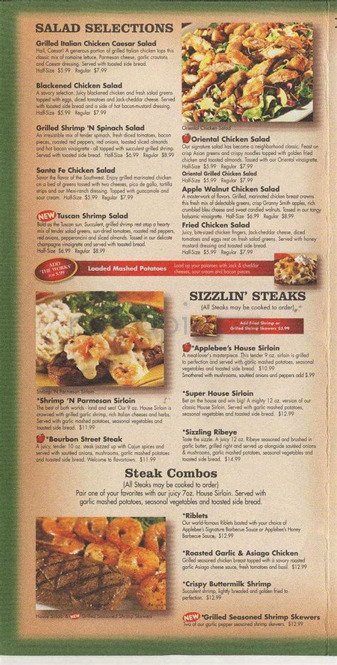 Applebees Canada Gluten Free Menu Moshe Kidd