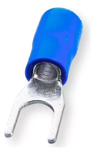 Terminal Forquilha Garfo Pré Isolado 1 5 2 5mm² Azul 100 Un MercadoLivre