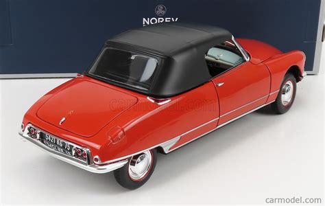 NOREV 181599 Scala 1 18 CITROEN DS19 CABRIOLET OPEN 1961 CORAIL RED