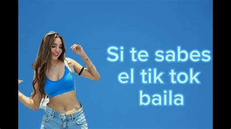 Si Te Sabes El Tik Tok Baila Youtube