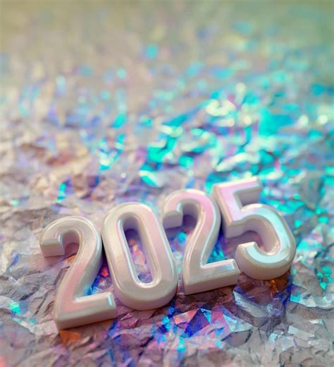 Numéros 2025 pour célébrer la nouvelle année 2025 Art de l illustration