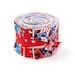 Inch American Patriotic Jelly Roll Cotton Fabric Etsy