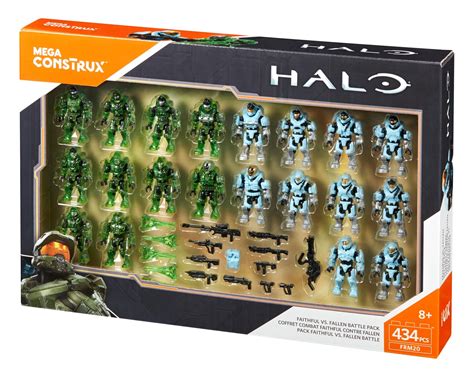 Mega Construx Halo Faithful Vs Fallen Pack Ebay