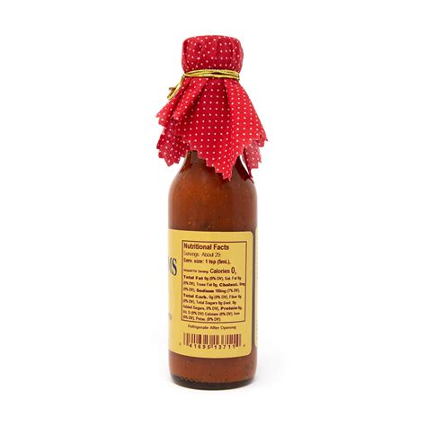 Abbey Farms Fire Roasted Habanero Hot Sauce Made To Support The Benedictine Monks Of