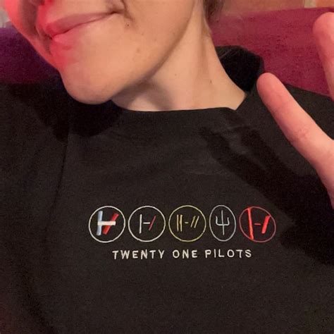 Eras Twenty One Pilots Embroidery Crewneckhoodie Etsy