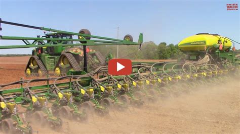 Bigtractorpower 2021 The First Day Of Corn Planting In The Field With Big Tractor Power A 36