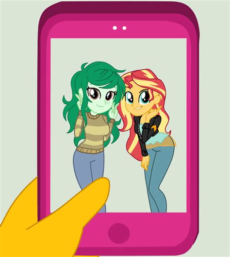 Safe Artist Gmaplay Derpibooru Import Sunset Shimmer