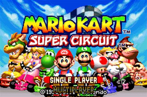 Mario Kart Super Circuit 2001