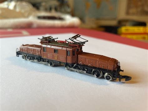 Märklin Spur Z 8851 SBB Lok Ce 6 8 III Krokodil braun Kaufen auf Ricardo