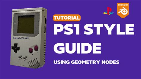 How To Make Ps1 Style In Blender The Low Poly Pixelated Aesthetic Of