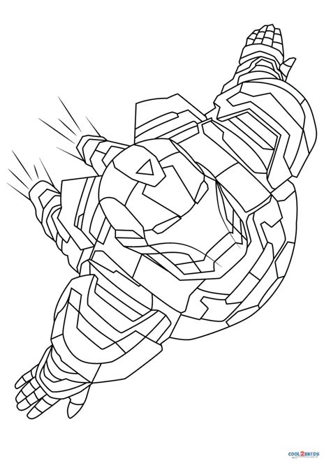 Free Printable Iron Man Coloring Pages For Kids