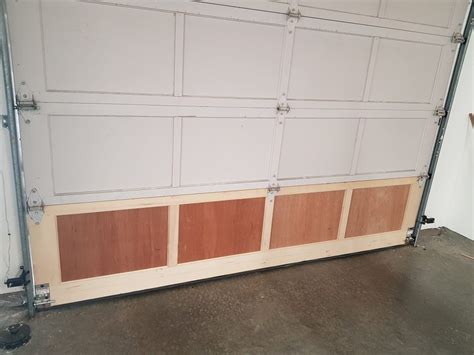 Incredible Garage Door Bottom Panel Replacement For Small Room Modern