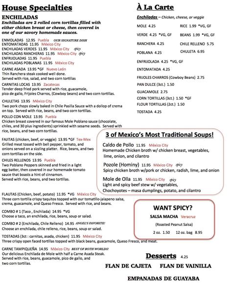 Menu At Jarrito Loco Restaurant Monument E Hwy