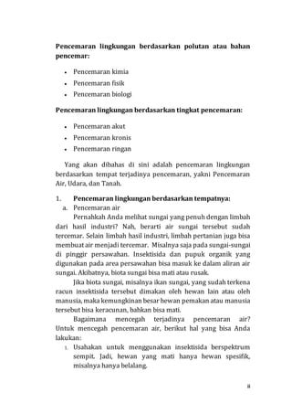 Ekologi Dan Lingkungan PDF