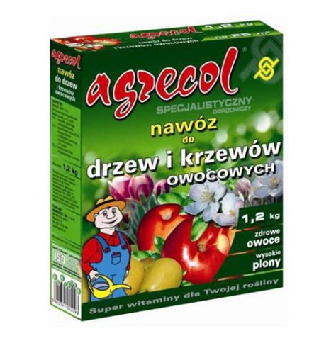 AGRECOL Nawóz do drzew i krzewów owocowych 1 2 kg