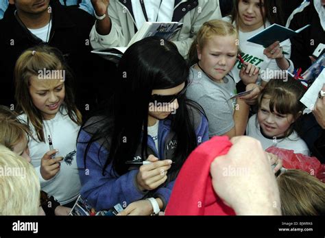 Danica Patrick signs autographs Stock Photo - Alamy