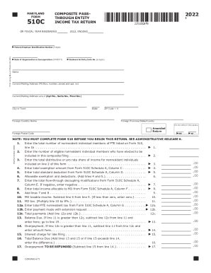 Fillable Online COMPOSITE PASS THROUGH ENTITY INCOME TAX Fax Email