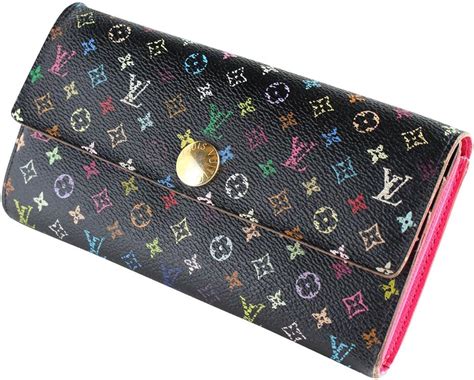 Amazon ルイヴィトン Louis Vuitton 長財布 マルチカラー グルナード M93747 財布