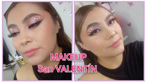 Makeup San ValentÍn De Corazones Tutorial De Maquillaje Glam