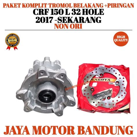 Jual Paket Komplit Tromol Belakang Honda Crf L Set Piringan