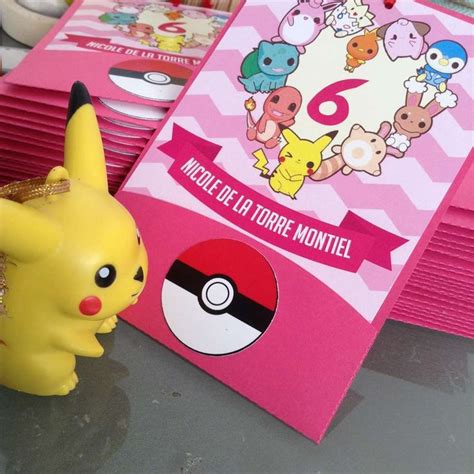 Pokemon Pink Birthday Party Ideas Photo 2 Of 11 Pokemon Pink