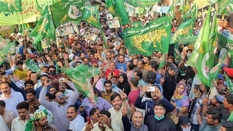 Pml N Launches Agitation With Rally On Temple Road Pakistan Dawncom