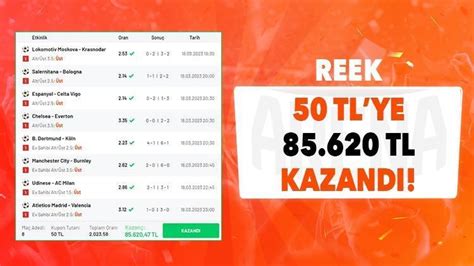 8 maçlık iddaa kuponu yaptı 85 bin 620 TL kazandı 89 da gelen golle