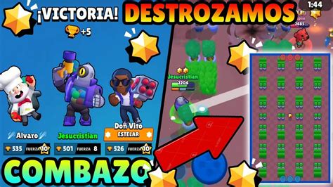 DESTROZAMOS Con El MEJOR COMBO En El NUEVO CAZA ESTELAR Brawl Stars