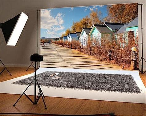 YongFoto 1 5x1m Fotografie Hintergrund Meerblick Raum Dead Bush Natur