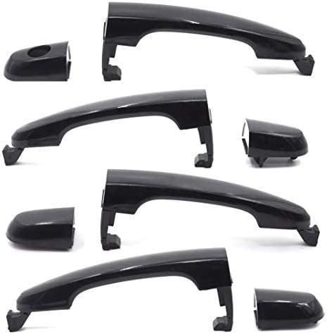 Amazon Pcs Front Rear Left Right Exterior Black Door Handle Set