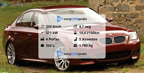 Bmw M5 E60 Ficha Técnica 2004 2010 Desempenho Dimensões Fatos E Mais Encycarpedia