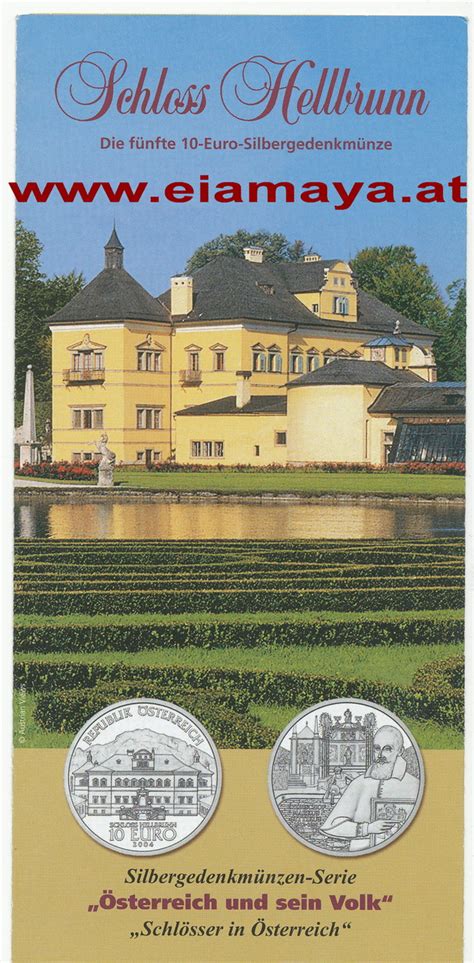 Ank Nr Flyer Folder Zu Der Euro M Nze Schloss Hellbrunn