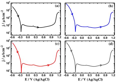 Potentiodynamic Polarization Curves For The Duplex Stainless Steel A