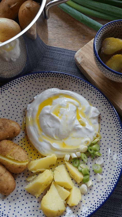 Pellkartoffeln Mit Quark Und Lein L