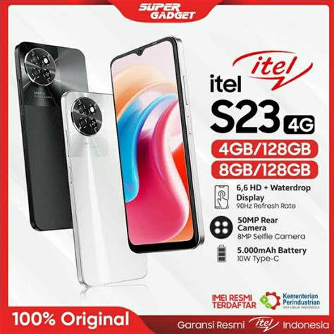 Jual ITEL S23 Menggunakan Chipset Unisoc Tiger T606 SoC Octa Core