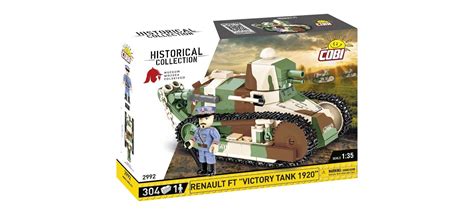 COBI 2992 Char léger RENAULT FT Victory Tank 1920 Toysngo