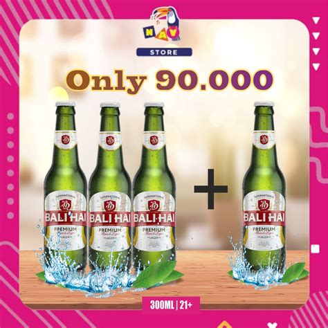 Jual Bir Bali Hai 330ml BELI 3 GRATIS 1 Shopee Indonesia