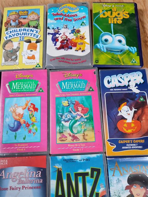 Kasety Wideo Vhs Bajki Disney I Inne Po Angielsku Uwieliny Olx Pl