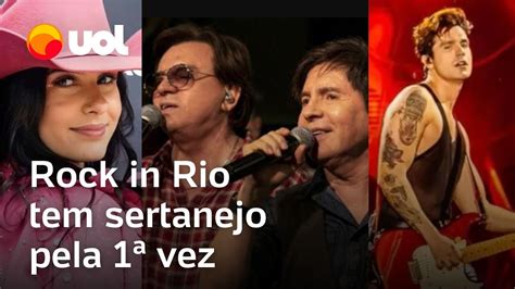 Rock in Rio tem sertanejo pela 1ª vez shows de Luan Santana