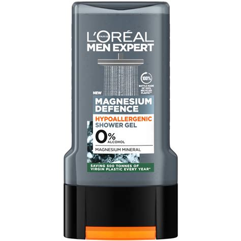 L Oreal Paris Men Expert Magnesium Defence Hypoallergenic Shower Gel